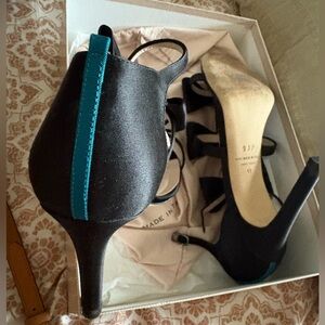 SJP - Made In Italy Posy Satin Bow Heels